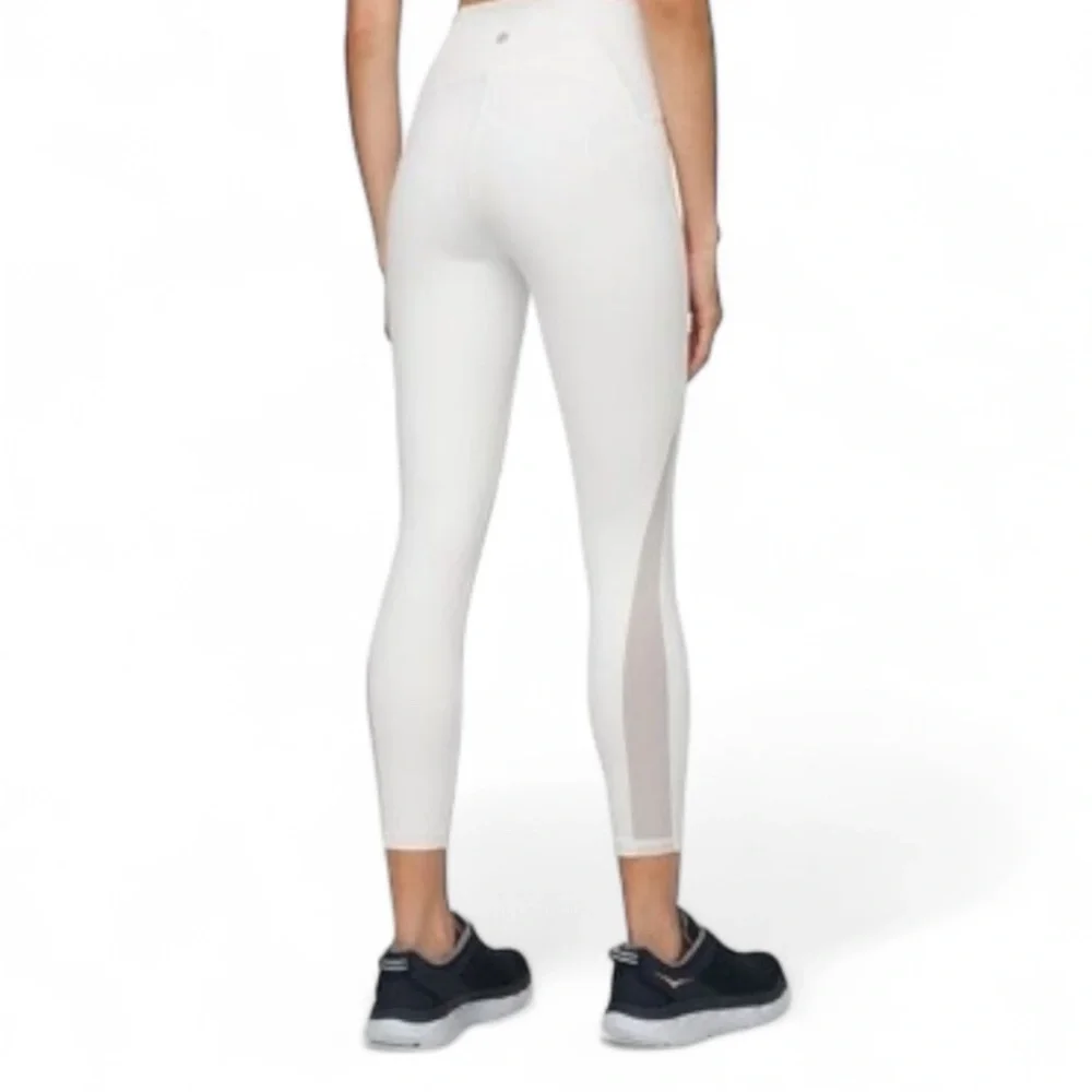 🪩 Lululemon Train Times 7/8 Pant in White Size 8